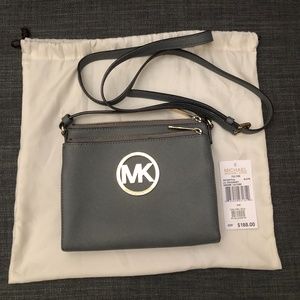 Michael Kors Fulton Leather LG Crossbody